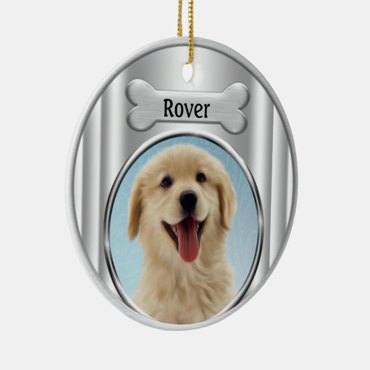 Golden Retriever Kerstboom Ornamenten (Rechts)