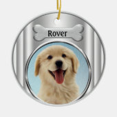 Golden Retriever Kerstboom Ornamenten (Voorkant)