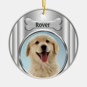 Golden Retriever Kerstboom Versiering Keramisch Ornament