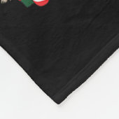 Golden Retriever kerstboomversier Xma Fleece Deken (Hoek)