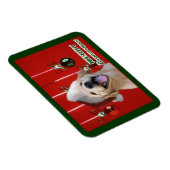 Golden Retriever kerstcadeaus voor Kaarten Magneet (Rechterzijde)