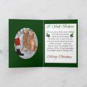 Golden Retriever kerstcadeautjes Feestdagen Kaart (Binnen)