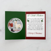 Golden Retriever kerstcadeautjes Feestdagen Kaart (Binnen)