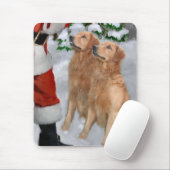 Golden Retriever kerstcadeautjes Muismat (Met muis)