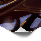 Golden Retriever Kerstfeest Seizoen Perfect Poster (Hoek)