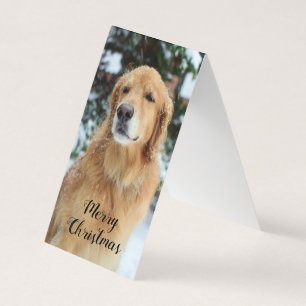 Golden Retriever kerstkaart Kaart