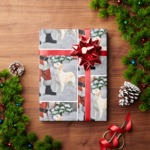 Golden Retriever Kerstmis Cadeaupapier