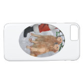 Golden Retriever Kerstmis Case-Mate iPhone Case (Achterkant (Horizontaal))