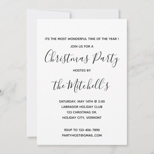 Golden Retriever Kerstmis - Cute Dog Puppy Holiday Kaart (Achterkant)