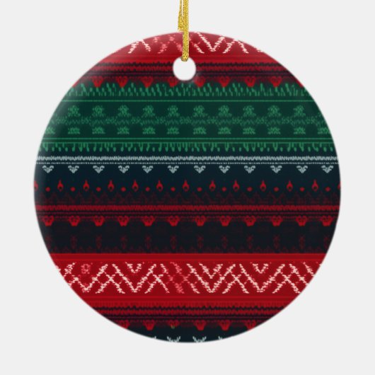 Golden Retriever Kerstmis Keramisch Ornament (Achterkant)