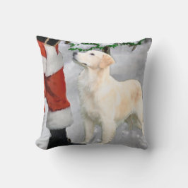 Golden Retriever Kerstmis Kussen