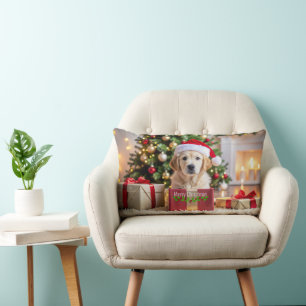 Golden Retriever Kerstmis Kussen