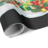 Golden Retriever kerstpremie Cadeaupapier (Rol Hoek)