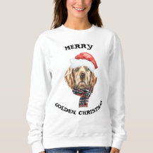 Golden Retriever kerstshirt