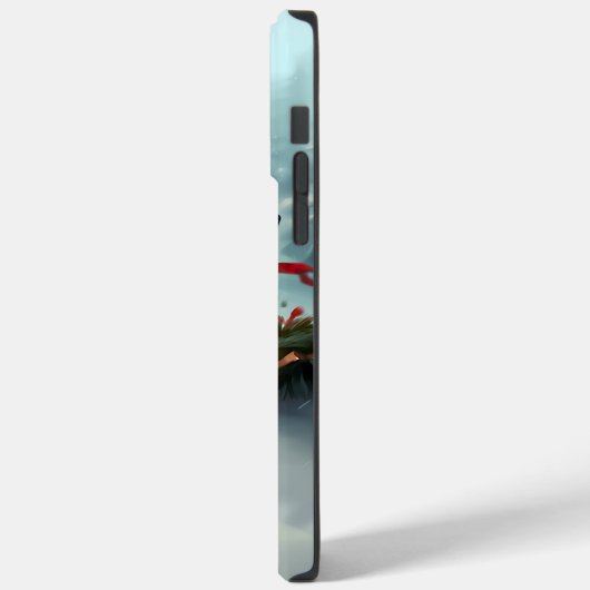 Golden Retriever Kerstsneeuw winter Case-Mate iPhone Case (Achterkant / Links)