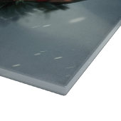 Golden Retriever Kerstsneeuw winter Snijplank (Hoek)