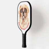 Golden Retriever Kisses Fix Alles Pickleball Paddle (Links)