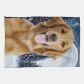 Golden Retriever Kitchen Towel Theedoek (Horizontaal)