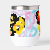 Golden Retriever kleurrijk (Links)