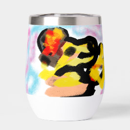 Golden Retriever kleurrijk