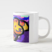 Golden Retriever kleurrijk Grote Koffiekop (Rechts)