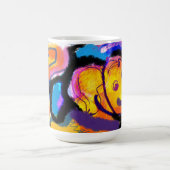 Golden Retriever kleurrijk Koffiemok (Center)