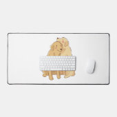 Golden Retriever knuffel Bureaumat (Keyboard & Muis)