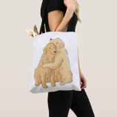 Golden Retriever knuffel Tote Bag (Dichtbij)