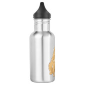 Golden Retriever knuffel Waterfles (Links)