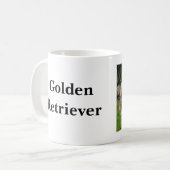 Golden Retriever Koffiemok (Voorkant links)