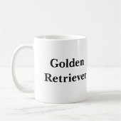 Golden Retriever Koffiemok (Links)