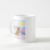 Golden Retriever Koffiemok (Voorkant links)