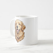 Golden Retriever  Koffiemok (Voorkant links)