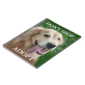 Golden Retriever koopt geen redding Notitieboek (Linkerzijde)
