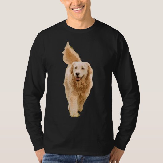 Golden Retriever Lab T-shirt (Voorkant)