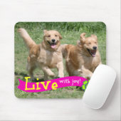 Golden Retriever leeft met Joy Muismat (Met muis)