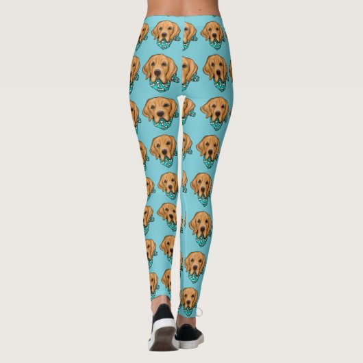 Golden Retriever Leggings (Achterkant)