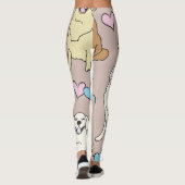 Golden Retriever leggings (Achterkant)