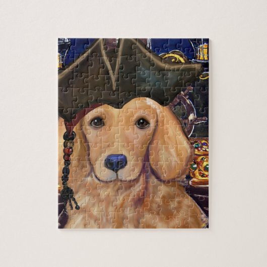 Golden Retriever Legpuzzel (Verticaal)