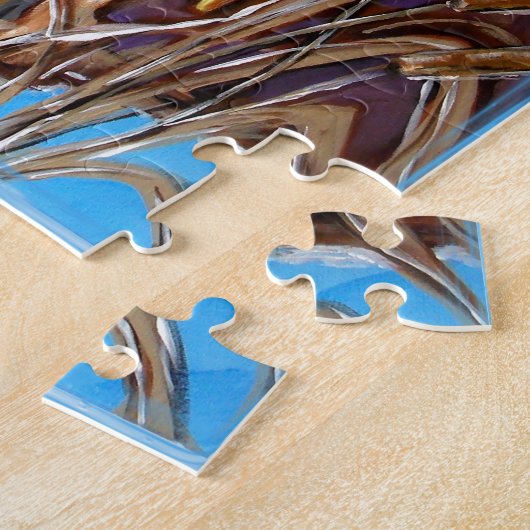 GOLDEN RETRIEVER LEGPUZZEL (Zijkant)