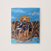 GOLDEN RETRIEVER LEGPUZZEL (Verticaal)