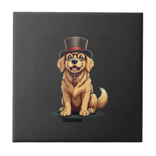 Golden Retriever Liefhebber Hond Golden Retrievers Tegeltje