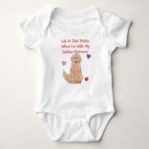 Golden Retriever Life is gewoon beter dan T-Shirt