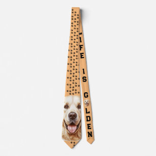 Golden Retriever 'Life is Golden' Dog Sokken Stropdas