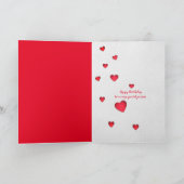 Golden Retriever lipstick verjaardag Kaart (Binnen)