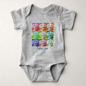 Golden Retriever Love Baby Bodysuit (Voorkant)