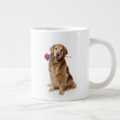 Golden Retriever Love Grote Koffiekop (Rechts)