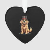 Golden Retriever Lover Dog Golden Retrievers Top H Ornament (voorkant)