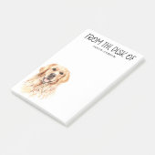 Golden Retriever Lover Post-it® Notes (Schuin)