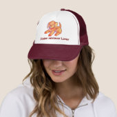 Golden retriever lover trucker pet (In situ)